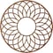 Ekena Millwork Cannes Wood Fretwork Pierced Ceiling Medallion, Walnut, 24"OD x 8 1/4"ID x 3/8"T CMWP24X24X0375CNWA - alternate 3